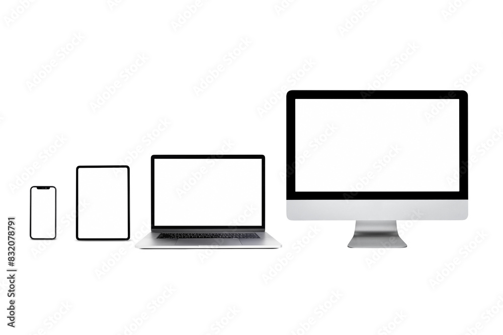 Multi devices png mockup responsive web design showcase Multi devices png mockup responsive web design showcase