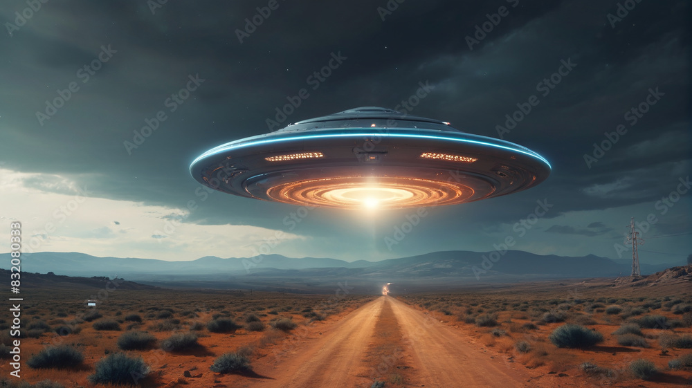 News broadcasts relay harrowing scenes of UFO sightings and abductions, spreading fear and paranoia among the populace, Generative AI News broadcasts relay harrowing scenes of UFO sightings and abductions, spreading fear and paranoia among the populace, Generative AI