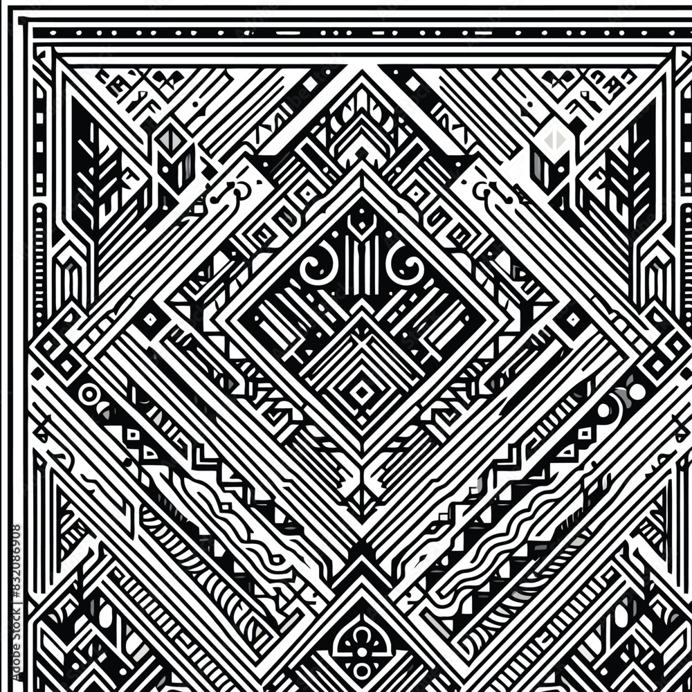 vector seamless pattern inspired by retro wallpaper designs. vector seamless pattern inspired by retro wallpaper designs.