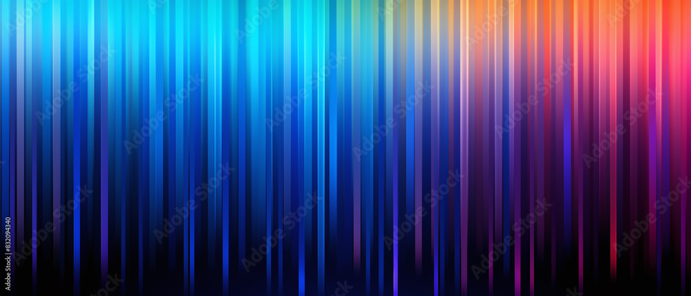 Spectrum of multicolored neon patterns background.
