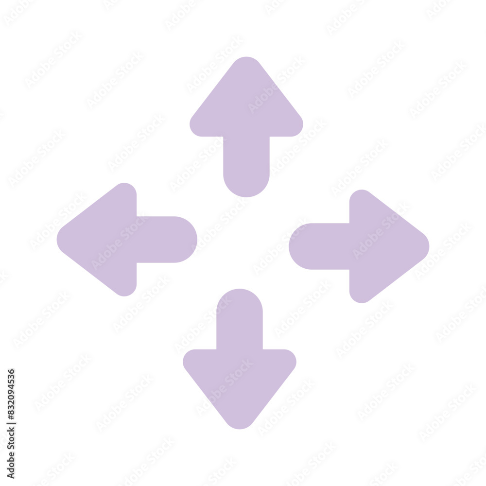 Four way direction arrow sign, road sign direction icon, vector design Four way direction arrow sign, road sign direction icon, vector design