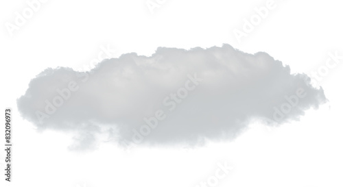 Clouds isolated on white background