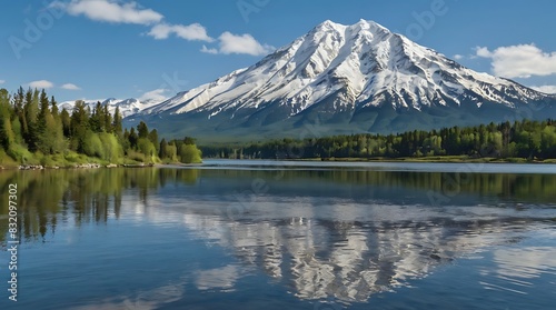 lake in winter