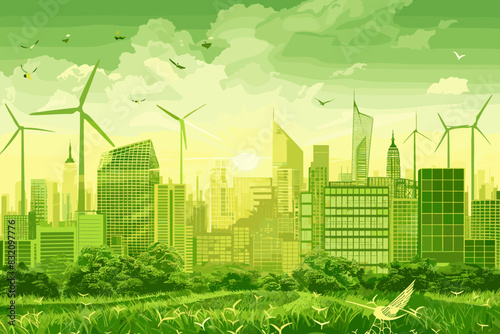 Renewable Energy Integration and Sustainable Power Consumption for Clean Cities
