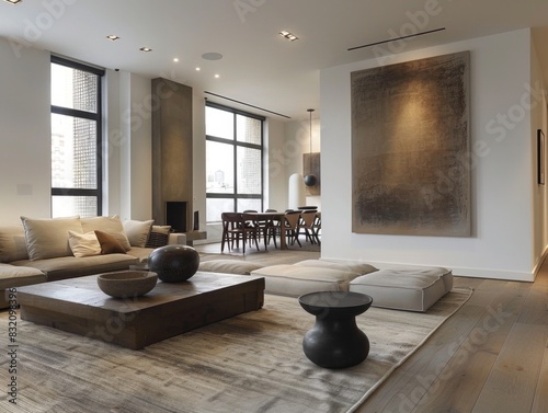 Minimal Decor with Focus on Functionality and Simplicity

