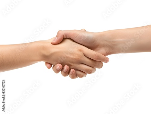 Businesspeople Shaking Hands to Seal a Successful Partnership Agreement