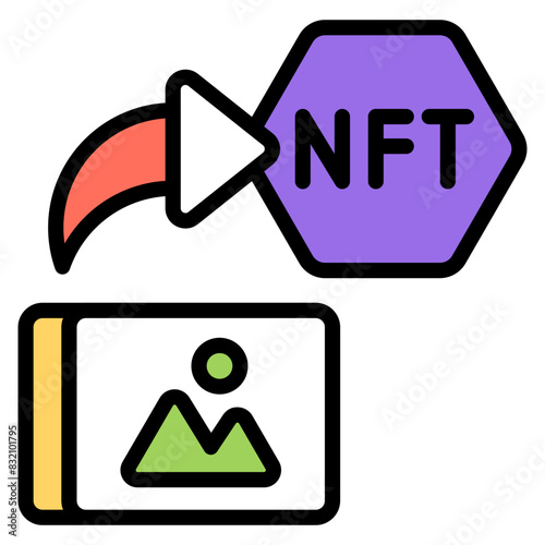 Vector design of nft landscape

