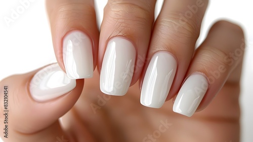 Freshly Manicured Nails Radiating Elegance and Feminine Charm