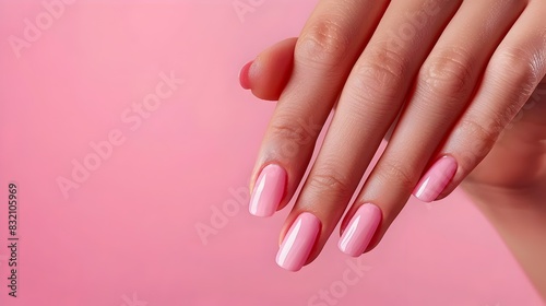 Painting Nails with a Careful Base Coat for a Flawless Manicure