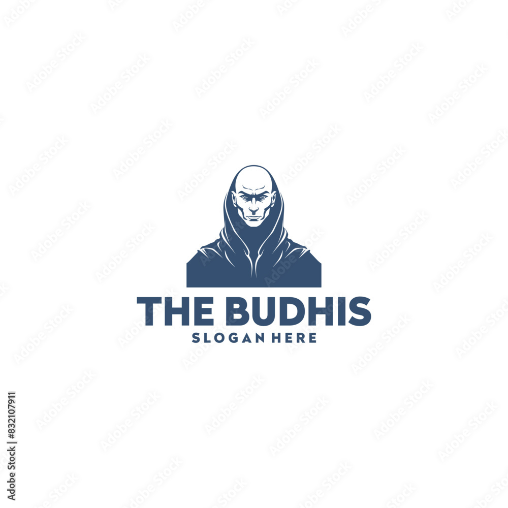 The buddha logo vector illustration The buddha logo vector illustration