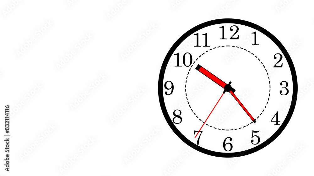 clock icon isolated on white background clock icon isolated on white background