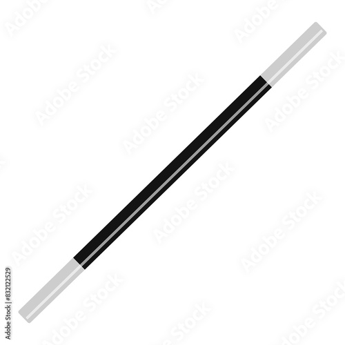 Magic wand png sticker, performance entertainment tool, transparent background