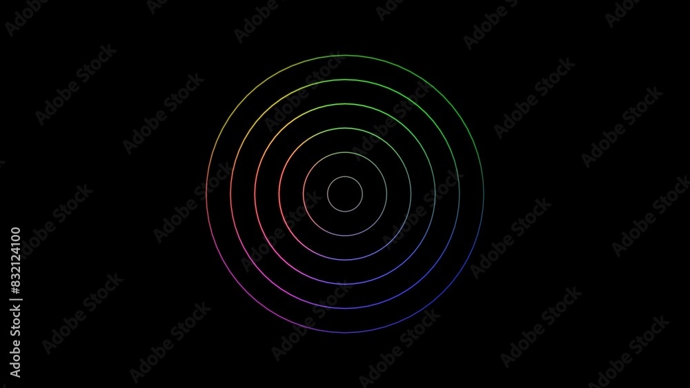Radio wave signal icon isolated on black background Radio wave signal icon isolated on black background