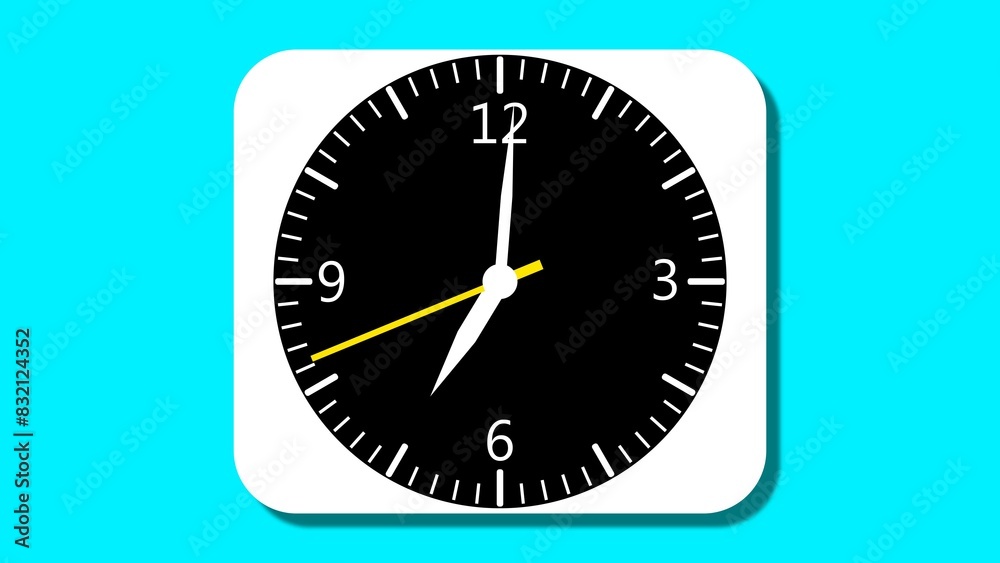 clock icon isolated on white background clock icon isolated on white background