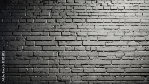 Old brick wall texture background or white grunge brick pattern wall texture background 