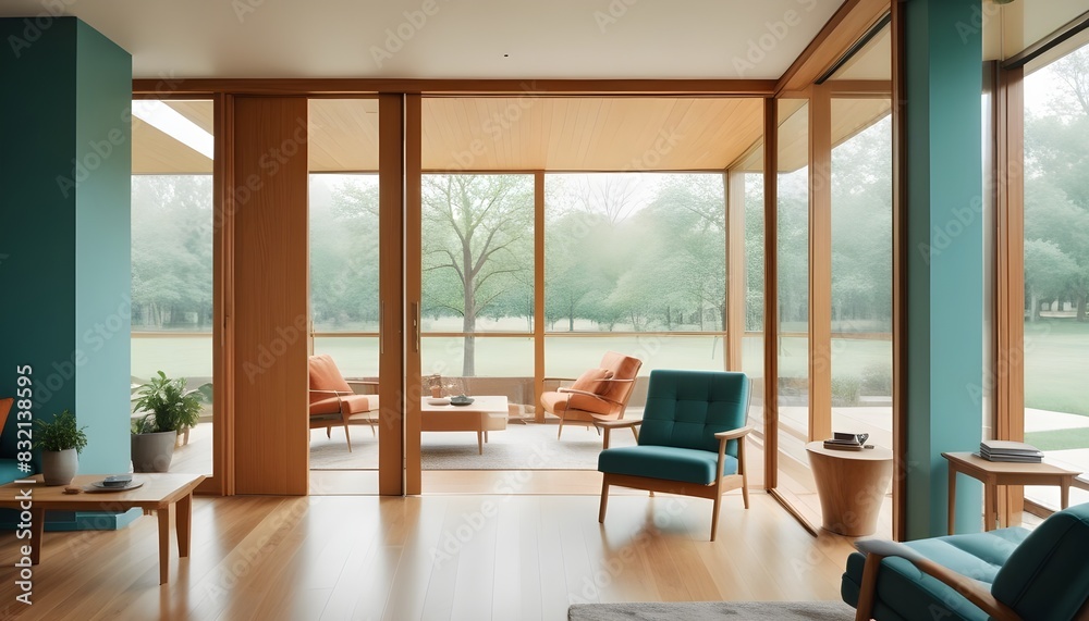 Obraz premium modern living room