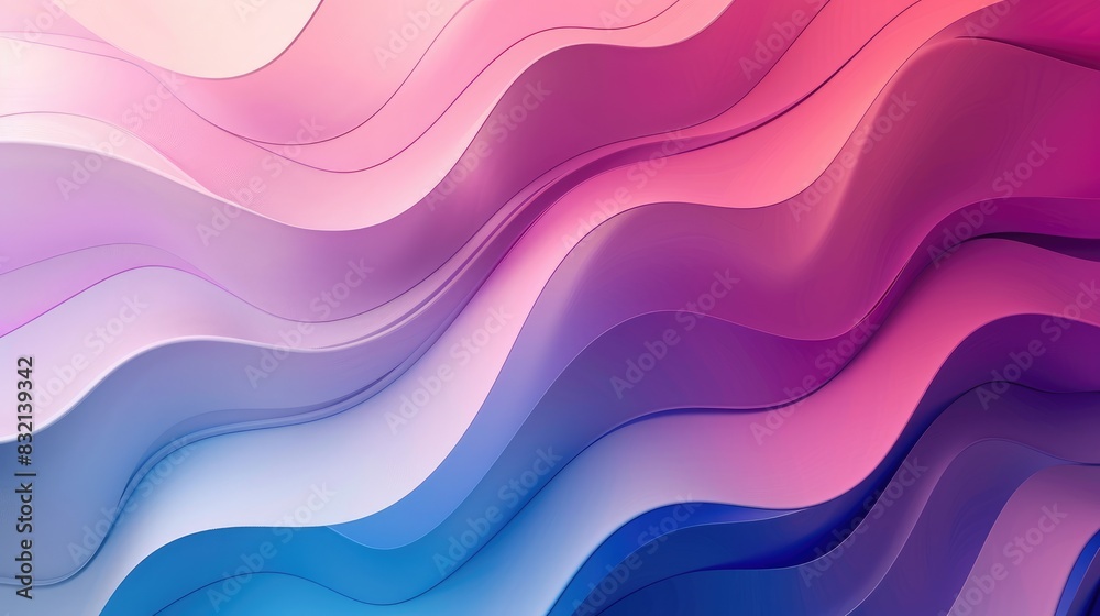 The Gradient Background Appears Beautiful