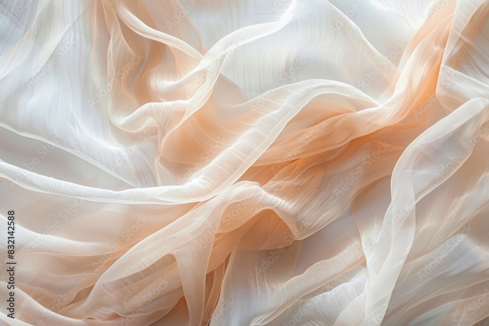 Elegant Soft White Fabric Texture With Gentle Pleats and Subtle Light Reflections Elegant Soft White Fabric Texture With Gentle Pleats and Subtle Light Reflections