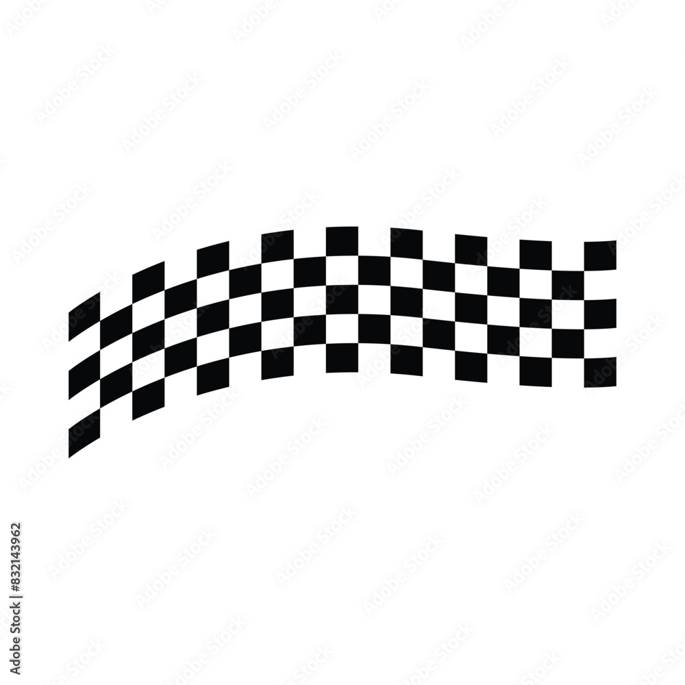 icon race flag logo