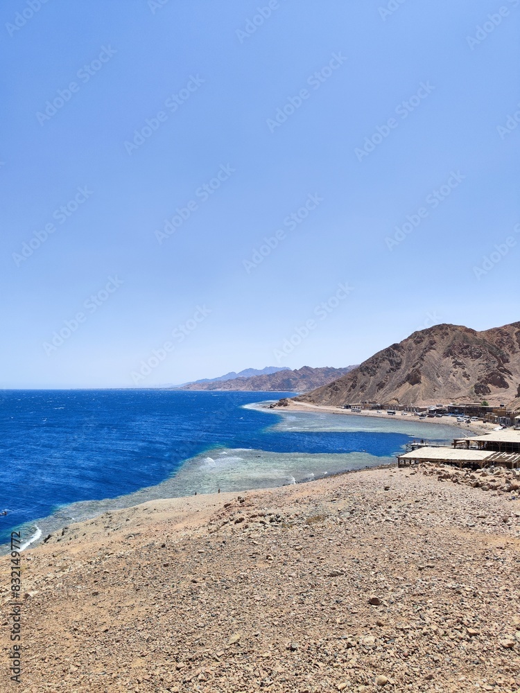 Beautiful Blue Hole in Dahab city in Egypt.
very famous diving and snorkeling spot Beautiful Blue Hole in Dahab city in Egypt.
very famous diving and snorkeling spot