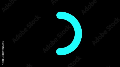 Wallpaper Mural Fast and smooth loading icon animation . Torontodigital.ca