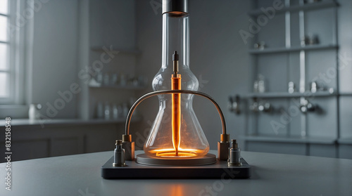 Bunsen burner with new look photo