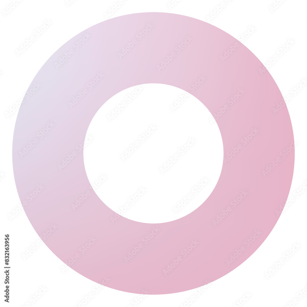 Ring png sticker, pink geometric shape flat clipart Ring png sticker, pink geometric shape flat clipart