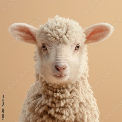 Aww-worthy lamb bathed in s...