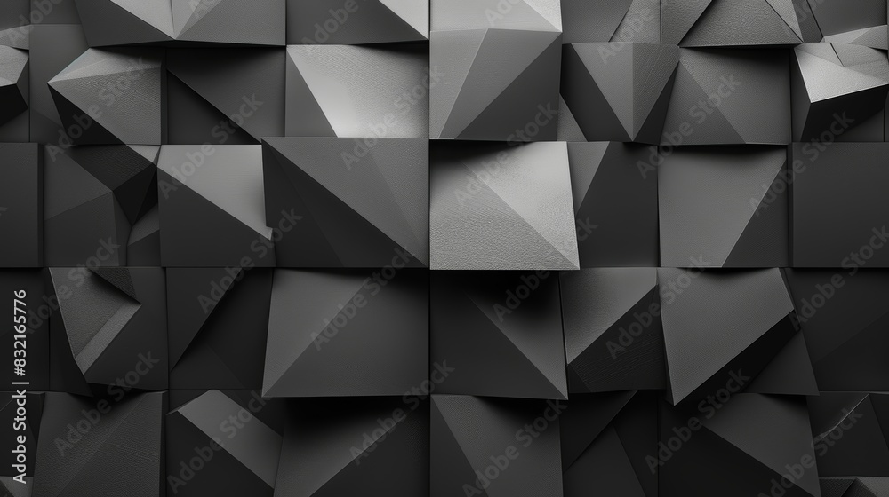 Abstract geometric pattern of black pyramid shapes. Abstract geometric pattern of black pyramid shapes.