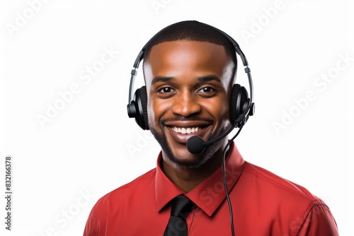 man listening to music photo