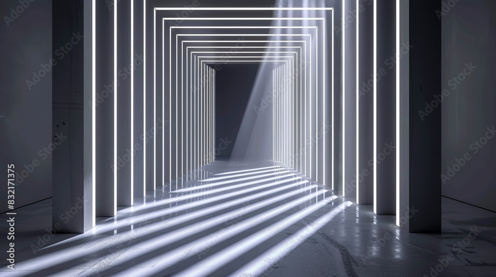 Obraz premium Black and white graphic background