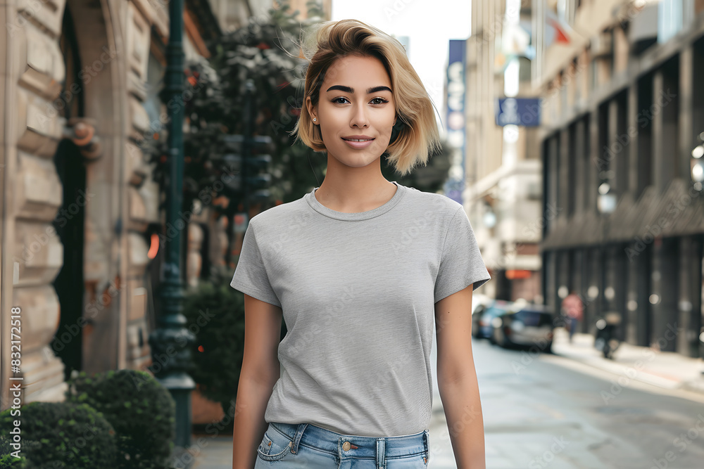 T-Shirt Mockup for Young Women, Female Model T-Shirt Mockup, Casual T-Shirt Mockup, Editable T-Shirt Mockups: Easily Customize Your Designs on a Young Woman, Eye-Catching T-Shirt Mockups T-Shirt Mockup for Young Women, Female Model T-Shirt Mockup, Casual T-Shirt Mockup, Editable T-Shirt Mockups: Easily Customize Your Designs on a Young Woman, Eye-Catching T-Shirt Mockups