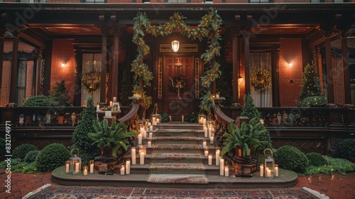 Historical Home with Period-Appropriate Christmas Decor   © Kristian