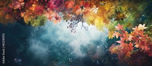 Colors Of Nature. Creative banner. Copyspace image
