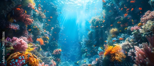 Underwater Coral Oasis