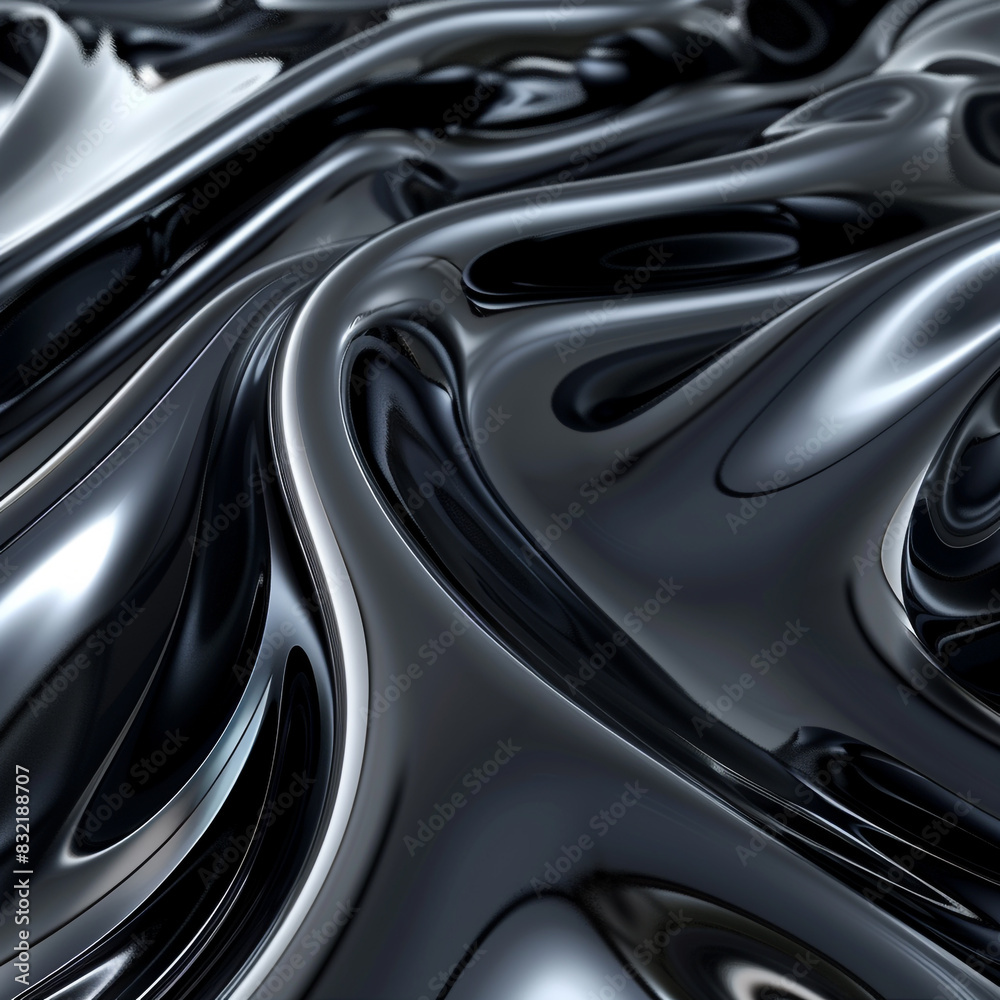 Bold black 3D patterns perfect for luxury spaces. Bold black 3D patterns perfect for luxury spaces.
