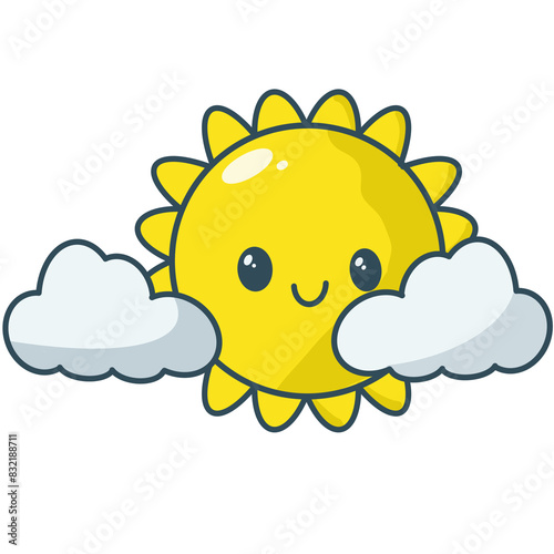 sun and clouds