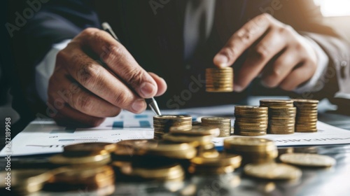 A wealth manager advising affluent clients on wealth preservation and legacy planning strategies 