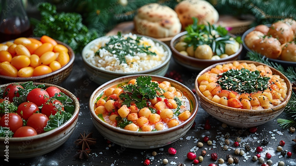 Eid alFitr delicious dishes for the festive table Eid alFitr delicious dishes for the festive table