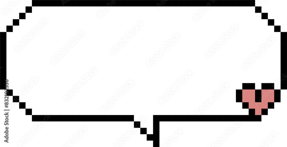 8bit retro game pixel speech bubble balloon icon sticker memo keyword planner text box banner, flat png transparent element design 8bit retro game pixel speech bubble balloon icon sticker memo keyword planner text box banner, flat png transparent element design