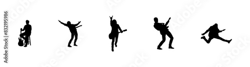 People playing guitar.eps