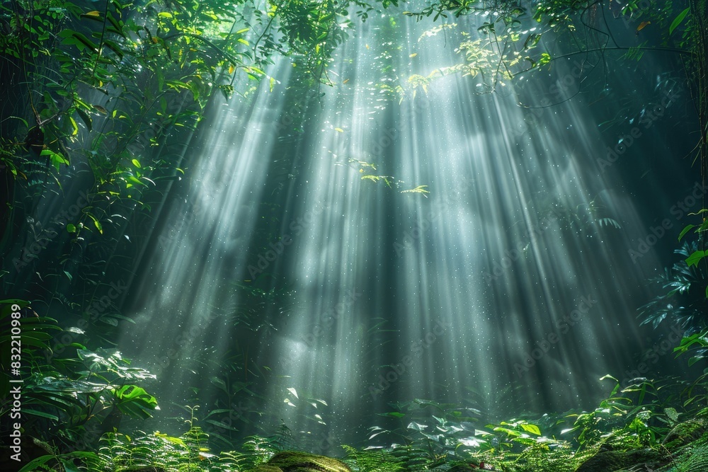 Obraz premium Exposure sunlight in the morning professional photography