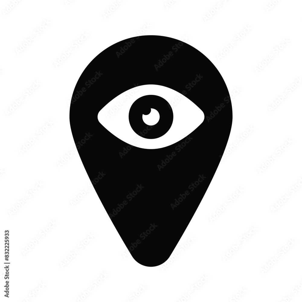 Premium icon of location monitoring vector design Premium icon of location monitoring vector design