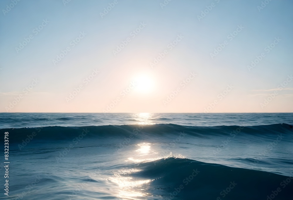Fototapeta premium sea ​​water waves photo