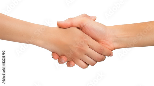 Handshake , Two hands shaking, business