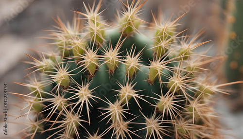 small cactus with many thorns