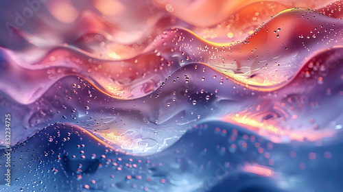 Futurism in Digital Art: Abstract Textures & Vibrant Patterns