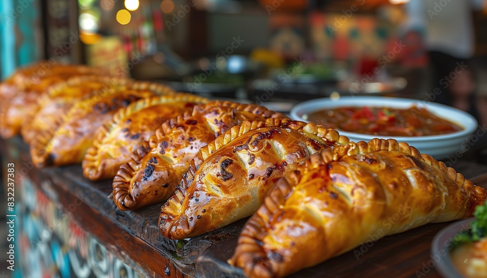 Empanadas and sauces