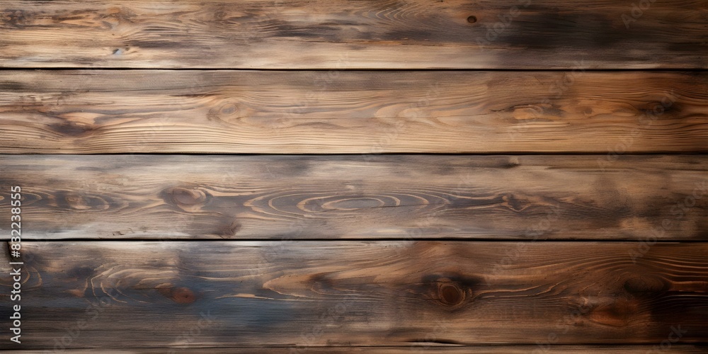 Obraz premium Corner view of empty wooden table with clipping path. Concept Furniture, Wooden table, Empty, Clipping path, Perspective