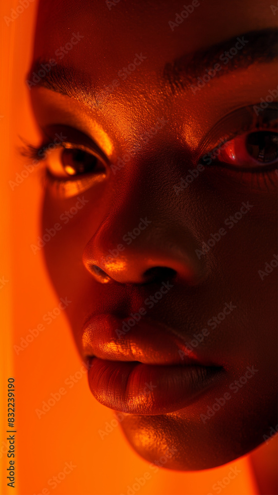 Close-up photo with intentional blur creating an abstract effect with warm colors Close-up photo with intentional blur creating an abstract effect with warm colors